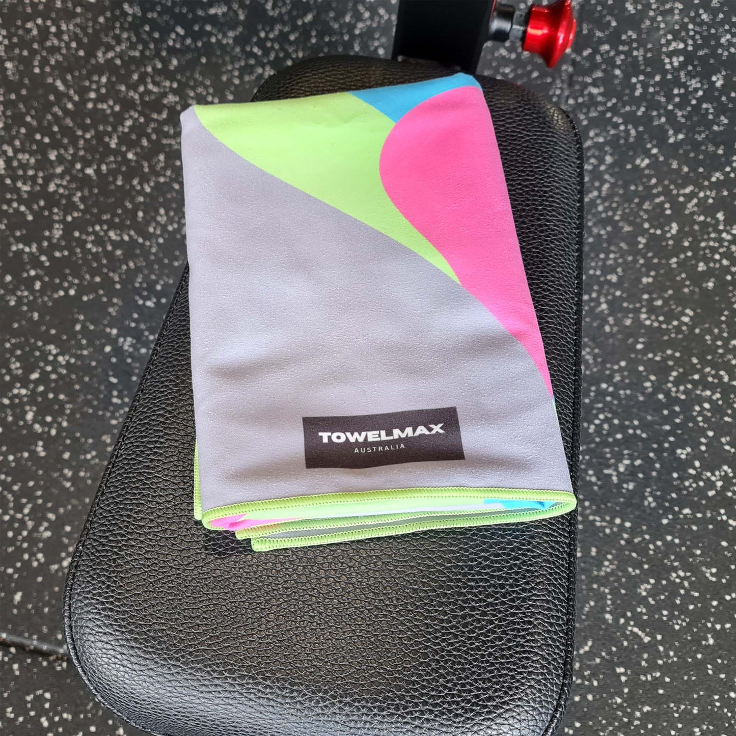 Hooded Gym Towel -CF PINK, Suede Microfiber