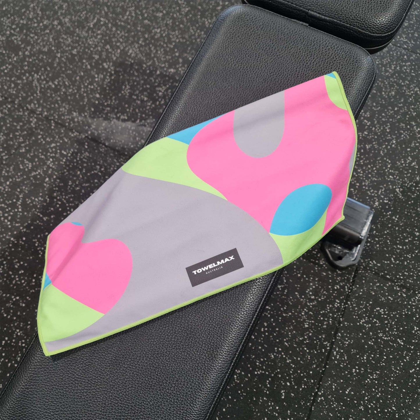 Hooded Gym Towel -CF PINK, Suede Microfiber