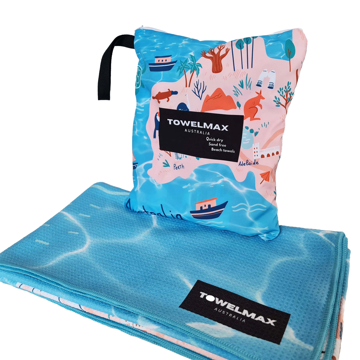 Sand Free beach towel-Aussie Lover