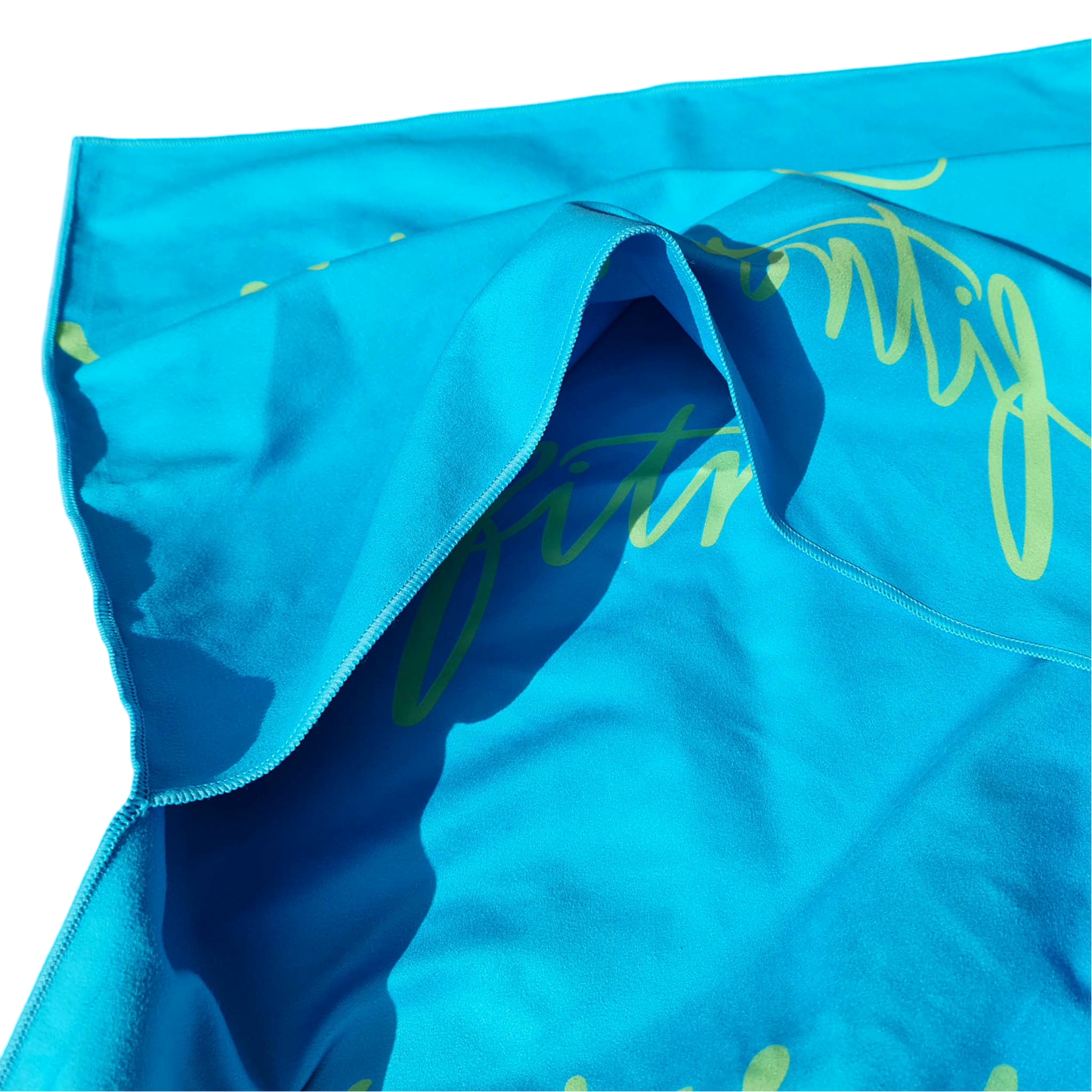 Hooded Gym towel -Light blue
