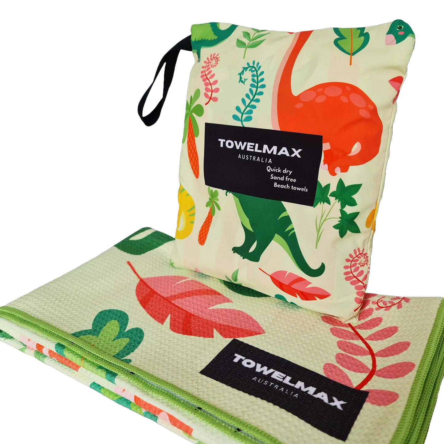 kids sand free beach towel Dino