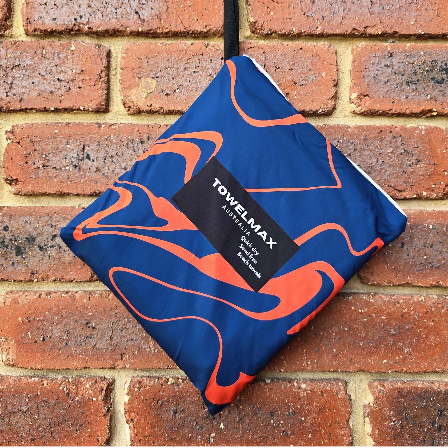 sand free beach towel Lava