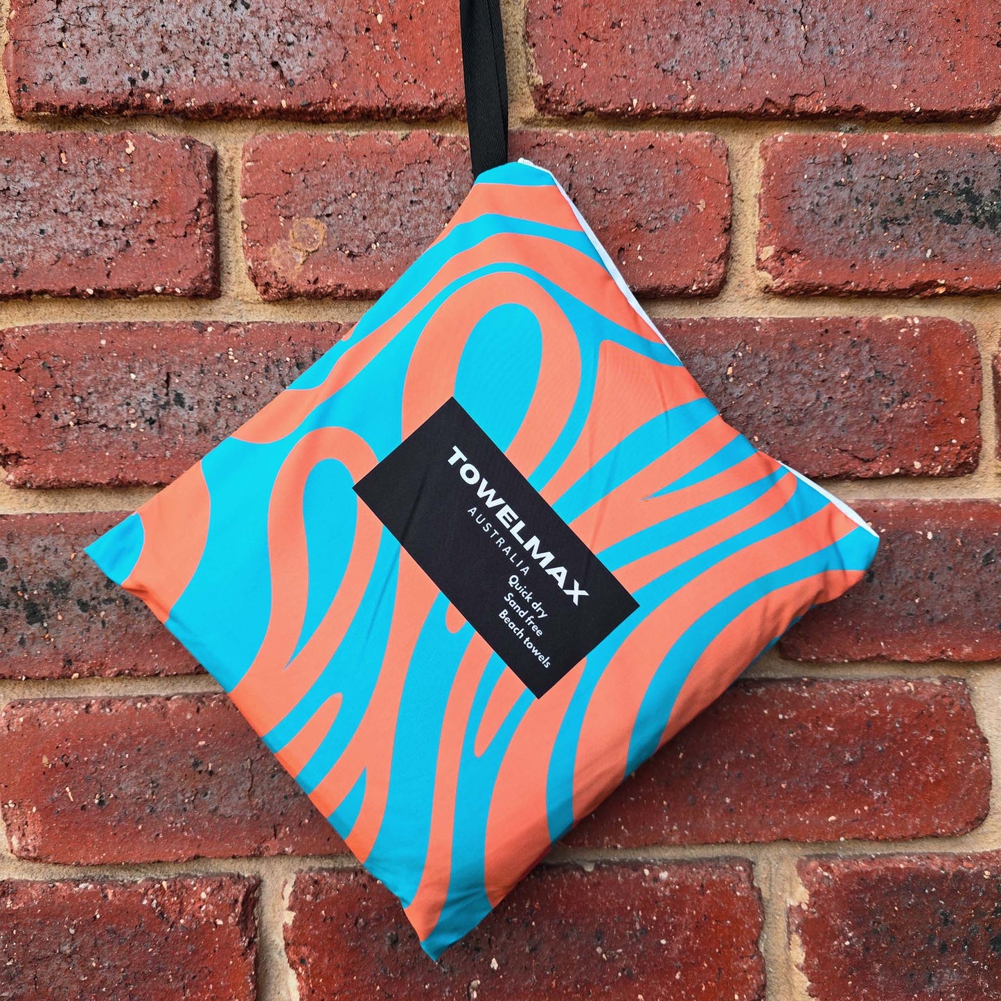 sand free beach towel Orange coating