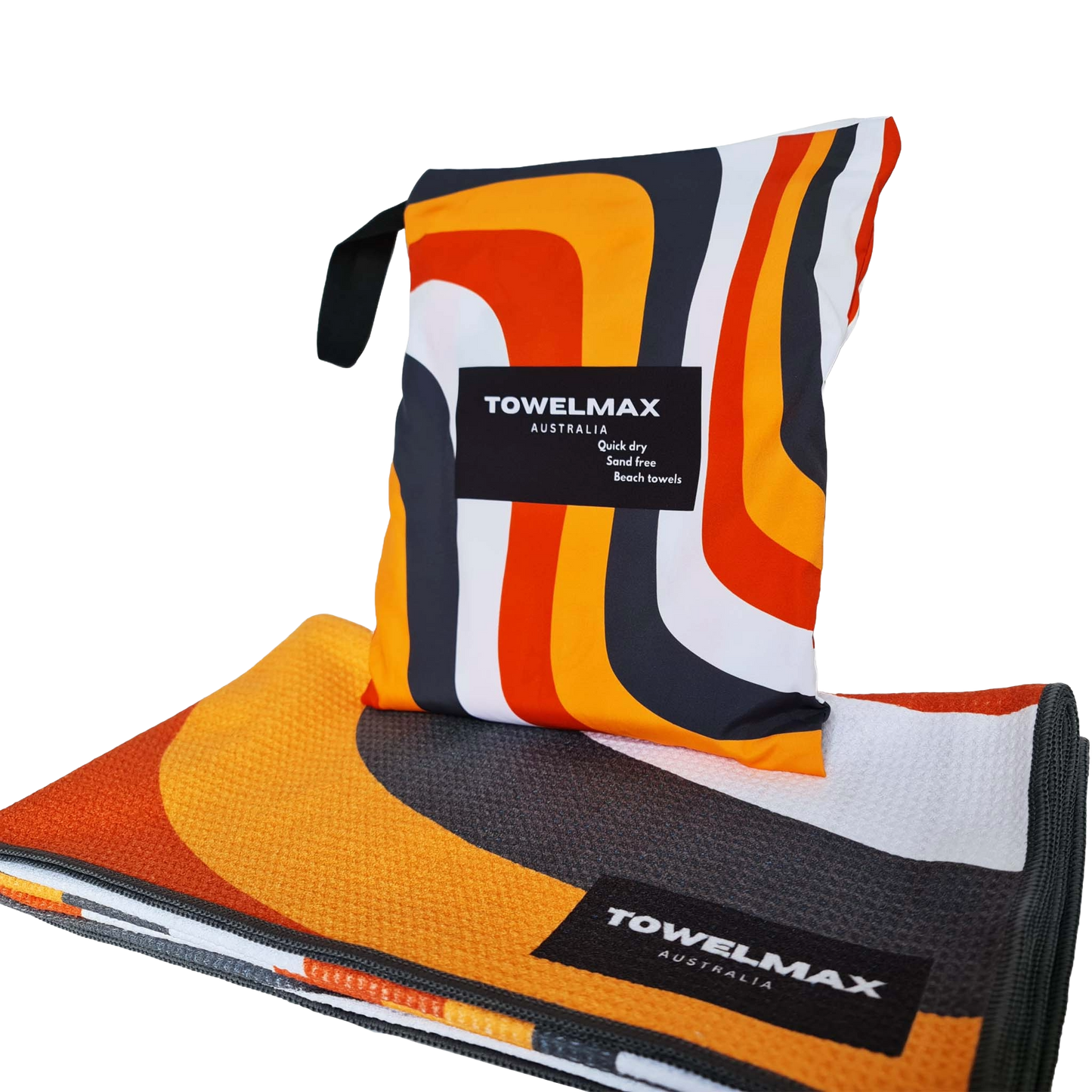 Sand free beach towel, River