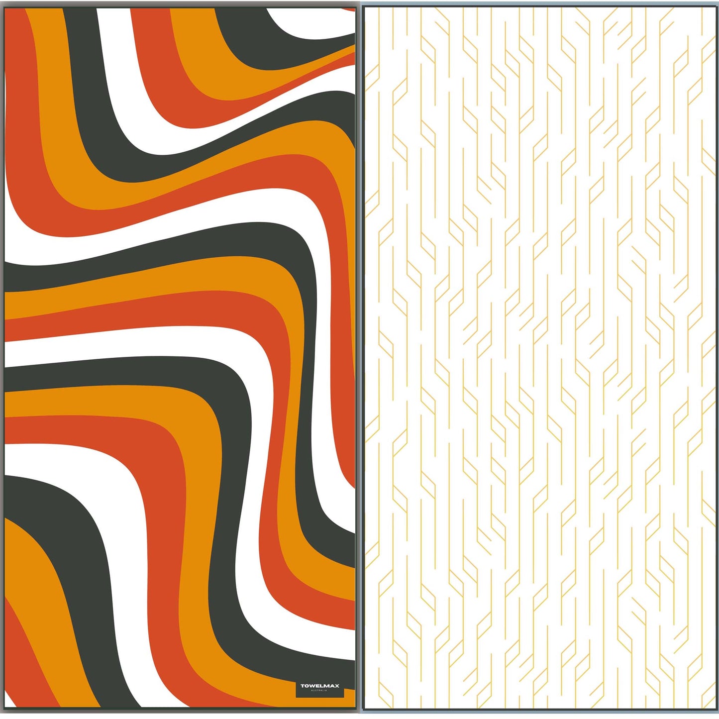 Sand free beach towel, River