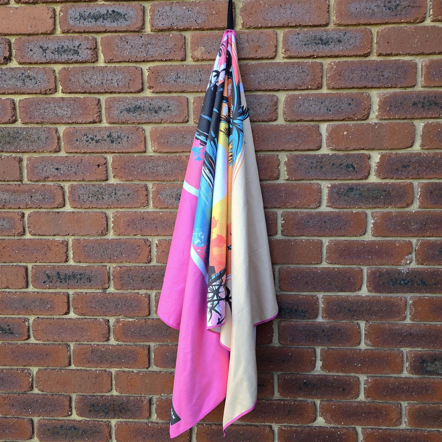 sand free beach towel sunset