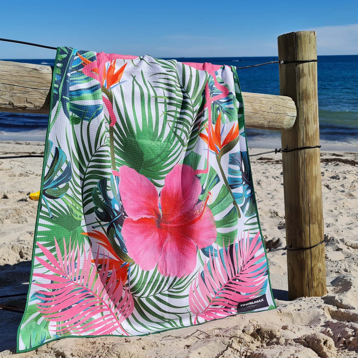 sand free beach towel Tropical lover