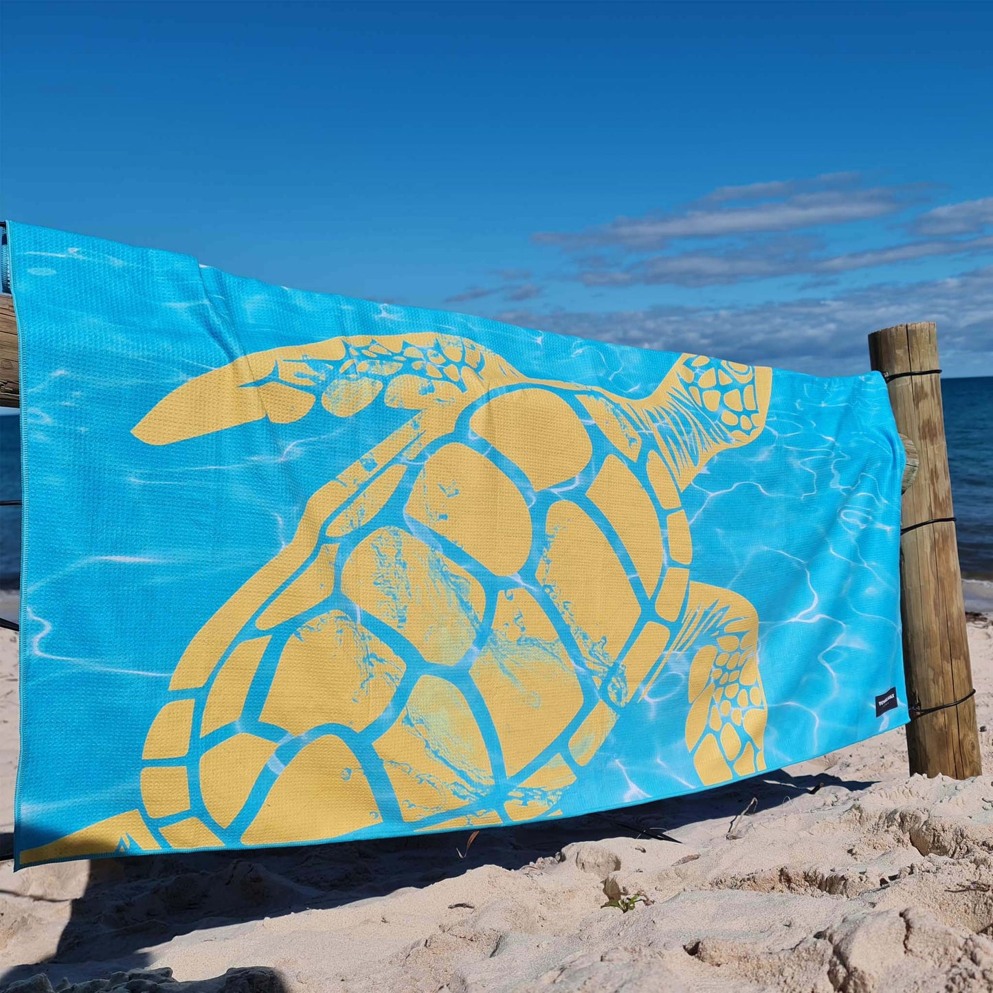 sand free beach towel Turtle